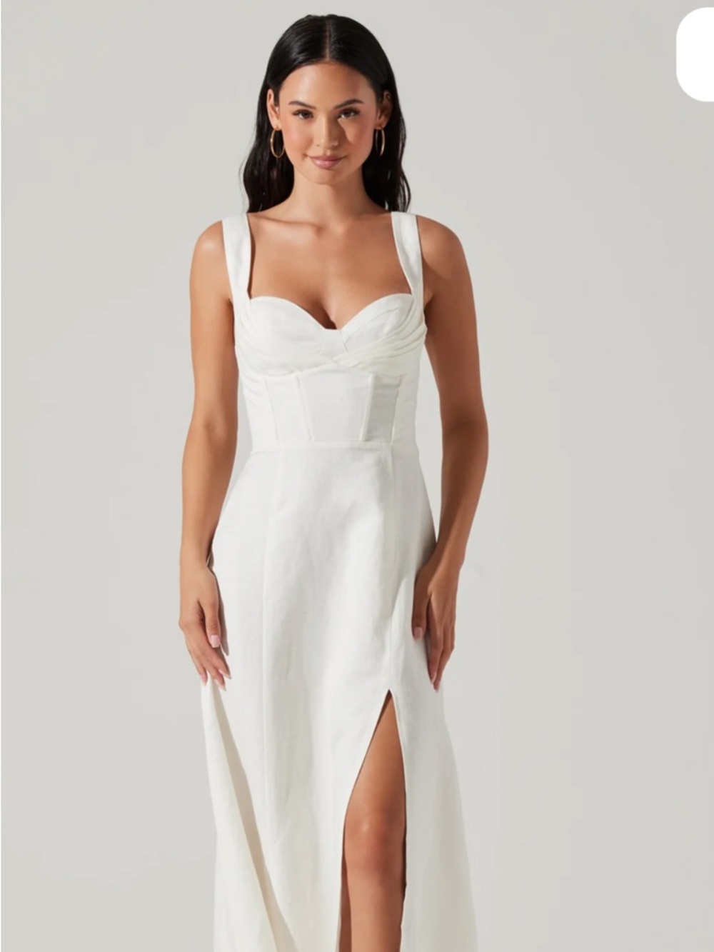 ASTR The Label Corset Midi Dress